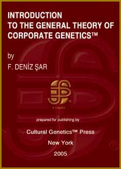 F. Deniz Sar: Introduction to the General Theory of Corporate Genetics, Cultural Genetics Press, New York, 2005.
